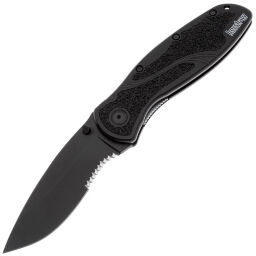 Нож Kershaw Blur Tactical Cerakote сталь 14C28N рукоять Black Alu/Trac-Tec (1670GBBLKST)