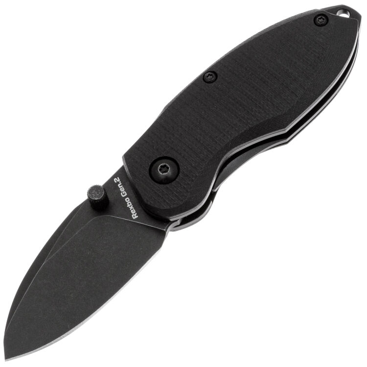 Нож Mr.Blade Rexbo Gen.2 blackwash сталь D2 рукоять Black G10