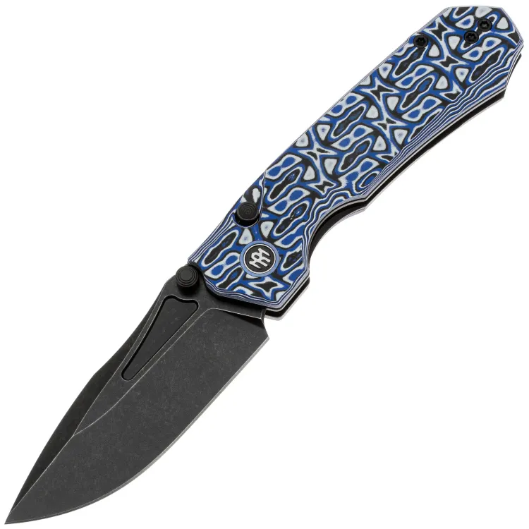 Нож Remette Rhino сталь D2 рукоять Blue/White G10 (RNGD262)
