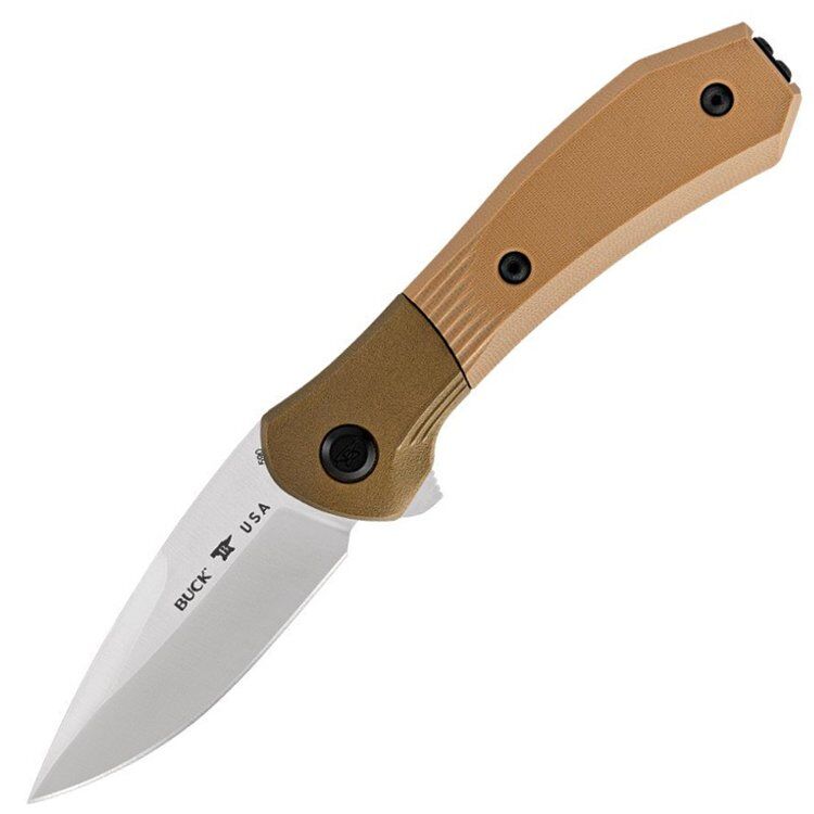 Нож BUCK Paradigm сталь S35VN рукоять Brown G10/сталь (0590BRS)