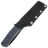 Нож Owl Knife Barn-S сталь Elmax рукоять микарта Джинс серая