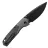 Нож Vosteed Psyop 299 blackwash сталь S35VN рукоять Black Norplex UltreX Micarta