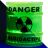 Бусина темлячная AV Beads Radioactive (полимер)