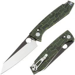 Нож Daggerr Alligator DH PVD/Satin сталь Magnacut рукоять Black/Green G-Mascus