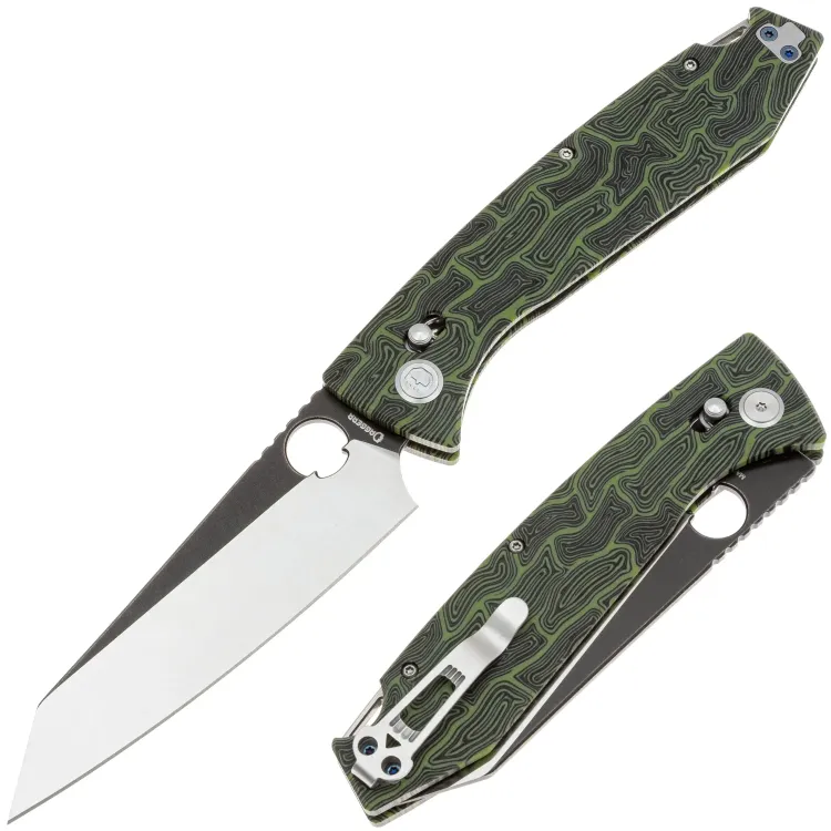 Нож Daggerr Alligator DH PVD/Satin сталь Magnacut рукоять Black/Green G-Mascus