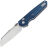 Нож Vosteed Talarurus satin сталь 14C28N рукоять Blue Micarta