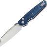 Нож Vosteed Talarurus satin сталь 14C28N рукоять Blue Micarta