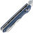 Нож Vosteed Talarurus satin сталь 14C28N рукоять Blue Micarta