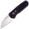 Нож Pro-Tech Runt 5 Wharncliffe сталь CPM-20CV рукоять Textured Black Aluminium (R5105)