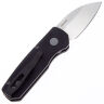 Нож Pro-Tech Runt 5 Wharncliffe сталь CPM-20CV рукоять Textured Black Aluminium (R5105)