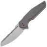 Нож WE Knife StarHawk сталь CPM-20CV рукоять Gray Titanium (WE21017-1)