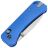 Нож WE Knife Banter 2 satin сталь S35VN рукоять Blue Aluminum (WE23075-1)