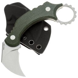 Нож Vosteed Dirty Girl stonewash сталь 14C28N рукоять Green Micarta