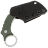 Нож Vosteed Dirty Girl stonewash сталь 14C28N рукоять Green Micarta