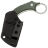 Нож Vosteed Dirty Girl stonewash сталь 14C28N рукоять Green Micarta