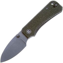 Нож CIVIVI Baby Banter сталь Nitro-V рукоять Green Micarta (C19068SB-1)