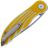 Нож Petrified Fish Nightingale сталь 14C28N рукоять Yellow G10