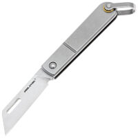 Нож Real Steel Baby Barlow satin сталь 12C27 рукоять Stainless steel (8031)