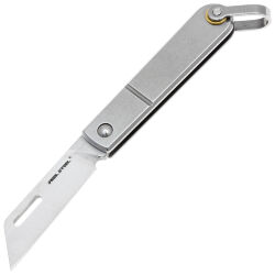 Нож Real Steel Baby Barlow satin сталь 12C27 рукоять Stainless steel (8031)