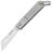 Нож Real Steel Baby Barlow satin сталь 12C27 рукоять Stainless steel (8031)