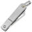 Нож Real Steel Baby Barlow satin сталь 12C27 рукоять Stainless steel (8031)
