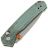 Нож Vosteed Mini Psyop beadblast stonewash сталь Elmax рукоять Teal Norplex UltreX Micarta