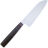 Нож кухонный Owl Knife Сантоку SA160 сталь N690 рукоять черный G10