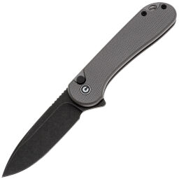 Нож CIVIVI Elementum II Button Lock blackwash сталь Nitro-V рукоять Diamond Gray Alum (C18062PD-1)