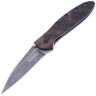 Нож Kershaw Leek Blackwash сталь 14C28N рукоять Digital Brown Aluminium (1660DEB)