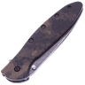 Нож Kershaw Leek Blackwash сталь 14C28N рукоять Digital Brown Aluminium (1660DEB)