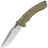 Нож Microtech Amphibian Ram-Lok stonewash сталь M390MK рукоять Tan G10 (137RL-10FLGTTA)