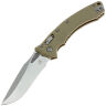 Нож Microtech Amphibian Ram-Lok stonewash сталь M390MK рукоять Tan G10 (137RL-10FLGTTA)