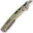 Нож Microtech Amphibian Ram-Lok stonewash сталь M390MK рукоять Tan G10 (137RL-10FLGTTA)