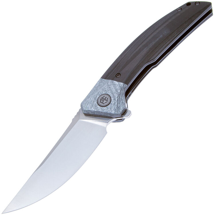 Нож Petrified Fish Deepsea Satin сталь K110 рукоять Carbon Fiber