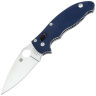 Нож Spyderco Manix 2 сталь CPM-SPY27 рукоять Cobalt Blue G10 (C101GPCBL2)