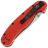 Нож Ontario RAT-1 Satin сталь S35VN рукоять Red G10 (8864)