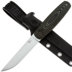 Нож Owl Knife North-S сталь N690 рукоять черно-оливковый G10