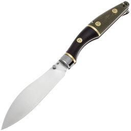 Нож Reptilian Трапёр-02 Limited сталь D2 рукоять Green micarta/G10