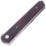 Складной нож Boker Plus Kwaiken Flipper сталь M390, рукоять Red Marble CF/Ti