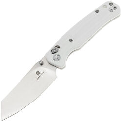 Нож Bestechman Cicada's Wing satin сталь 10Cr15MoV рукоять White G10 (BMK06L)