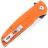 Нож Bestech Fin Blackwash/Satin сталь 14C28N рукоять Orange G10 (BG34B-2)