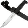 Нож Kizlyar Supreme Combat Stonweash сталь AUS-10Co рукоять Black Kraton