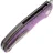 Нож Shirogorov F3 сталь Elmax рукоять Violet Alutex