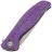 Нож Shirogorov F3 сталь Elmax рукоять Violet Alutex