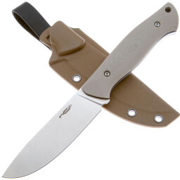 Нож N.C.Custom Pride satin сталь AUS-10 рукоять Tan G10
