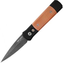 Нож Pro-Tech Godson Custom Damascus рукоять Copper/Aluminium