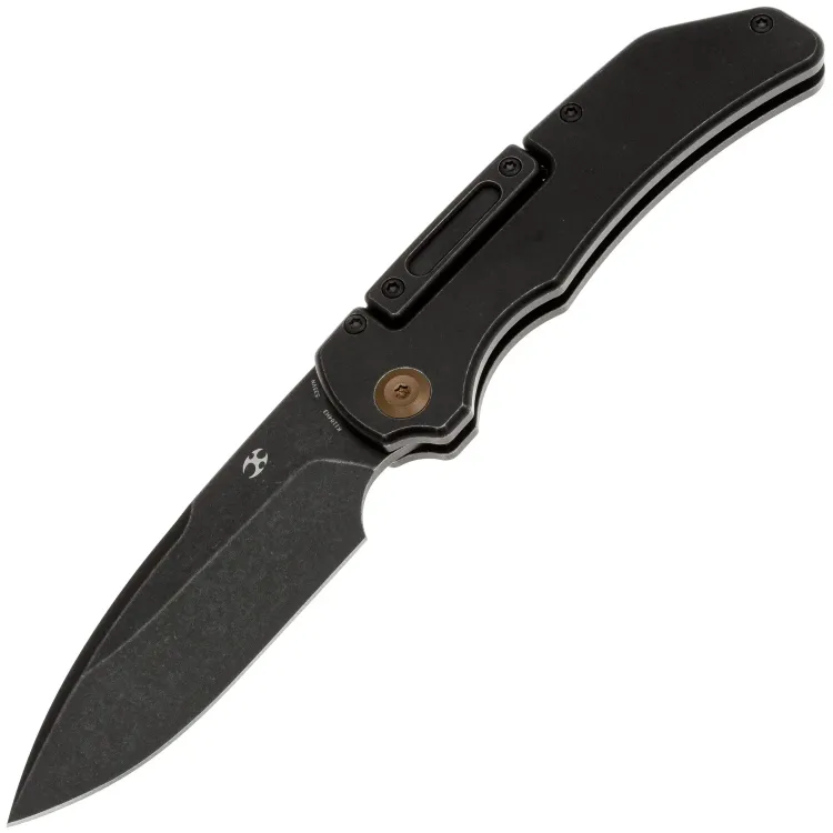 Нож Kansept Hazard blackwash сталь S35VN рукоять Blackwash Titanium