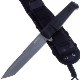 Нож Kizlyar Supreme Aggressor сталь AUS-8 Tacwash рукоять Black Kraton