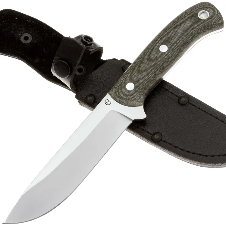 Нож Вихрь-3 сталь 95Х18 рукоять микарта (Титов А.С.)