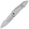 Нож WE Knife Solid beadblast сталь CPM-20CV рукоять Gray Titanium (WE22028-2)